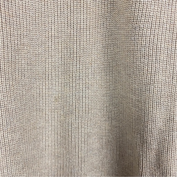 Brooks‎ Brothers Mens Sweater Size XL Supima Cotton 1/4 Zip Knit Pullover Tan - Picture 9 of 9